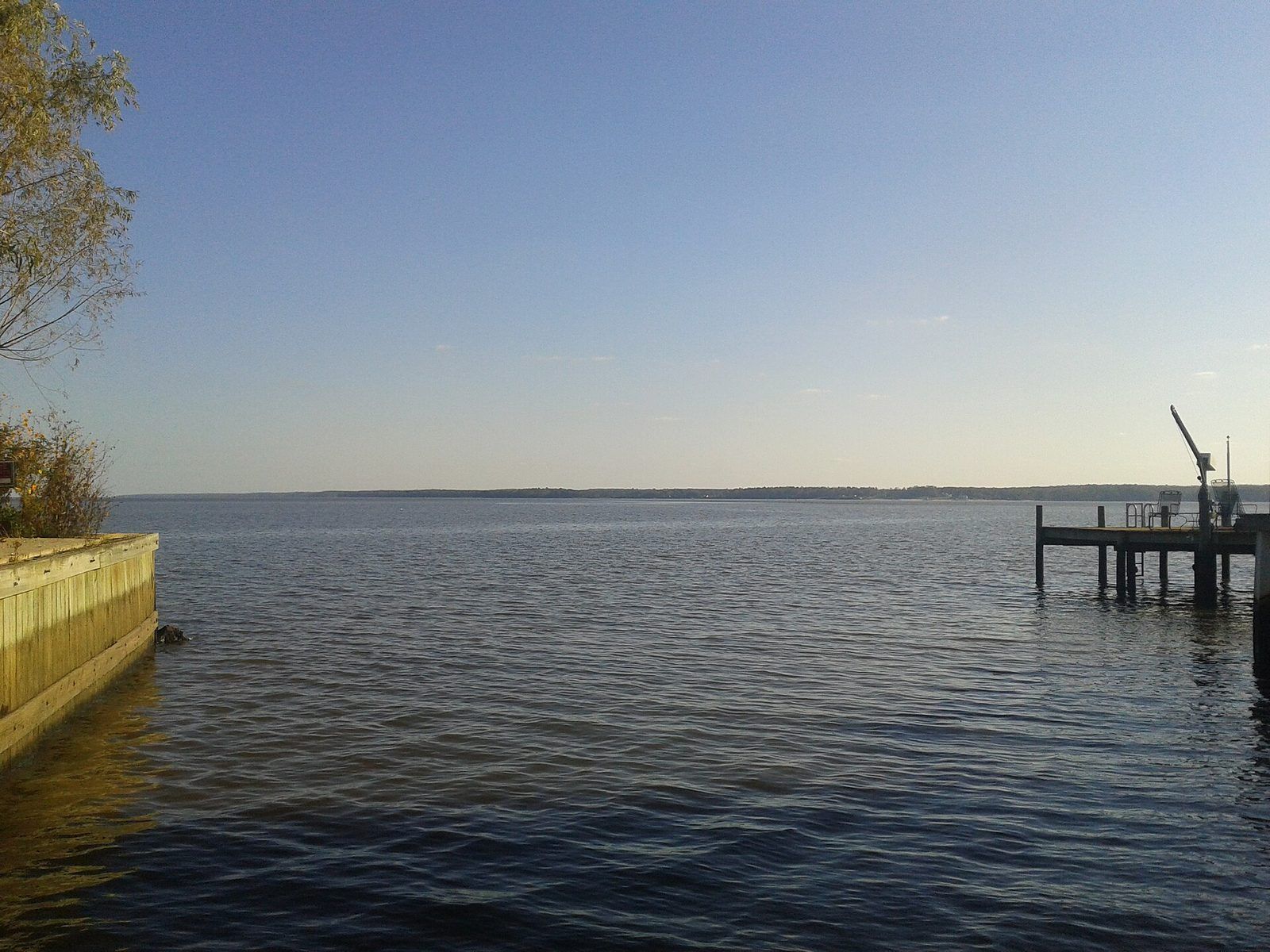 York River at West Point, where the Mattaponi and Pamunkey meet